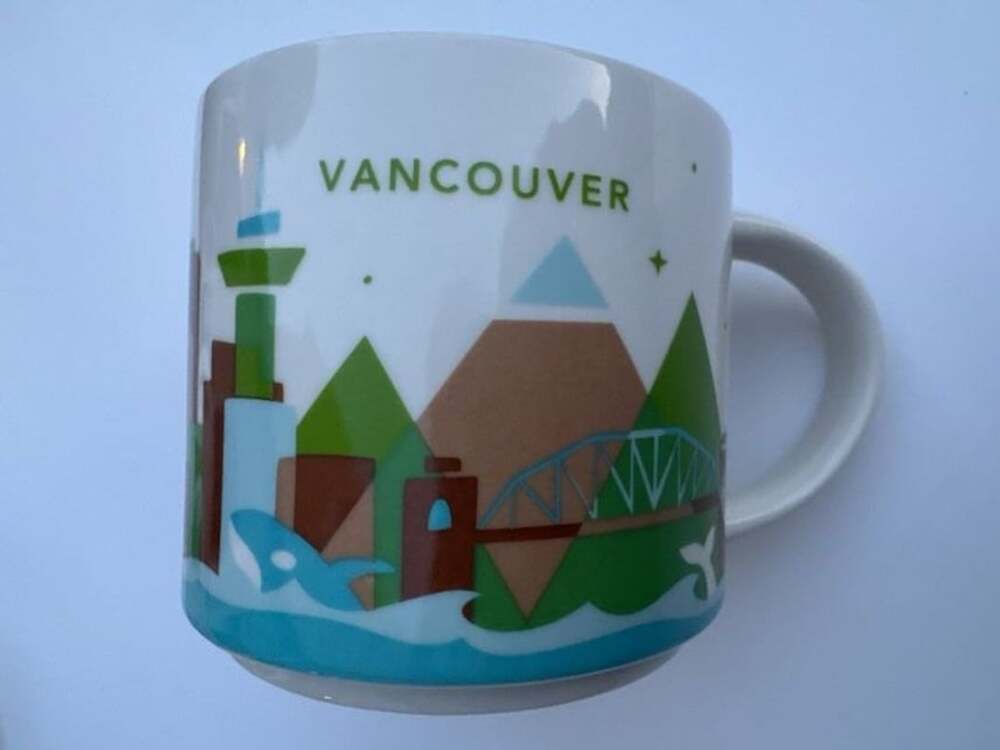 Starbucks You Are Here Collection Vancouver Ceramic Coffee Mug